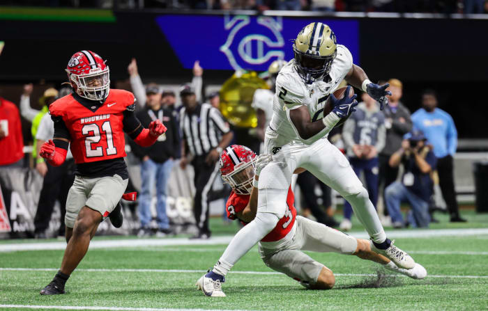 Thomas County Central vs Woodward Academy 6A State Championship - Colin Hubbard - 12-12-2023 - 7608